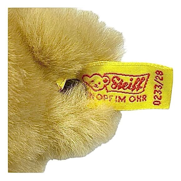 Vintage Steiff Teddy Patsy Bear Blond 8” #0233/20 Made in West Germany 1984 - Picture 8 of 9